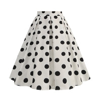 Versatile Slimming A-line Flared Skirt