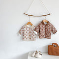Flowers Pattern Long Sleeve Jacket