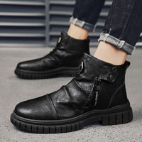 Men's High-top Martin Boots British Trend Tooling