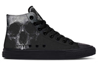 Fashion Printed Couple High Top Canvas Shoes