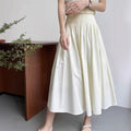 Niche Temperament Sweet Big Hem Umbrella Skirt