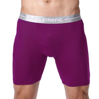 Tight Lengthened Sports Underwear Anti-wear Leg Men's Breathable Boxers Plus Size