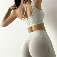 Fitness Bra Gathers Shockproof Running Yoga Vest