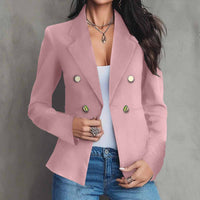 Double-breasted Elegant Blazer For Women