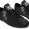 Fashion Printed Couple High Top Canvas Shoes