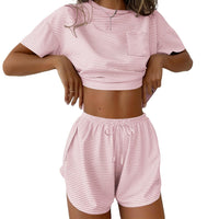 Short Casual And Cool Womens Loungewear Set
