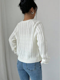 Long Sleeved Knitted Sweater For Women