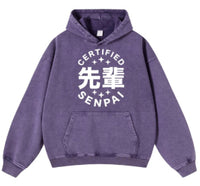 Heavyweight Washed Vintage Cotton Men's American Style Sweatshirt