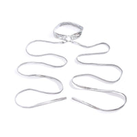 Long Sweet Cool Lace Up Cross Thigh Chain