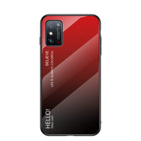 Gradient glass protective cover