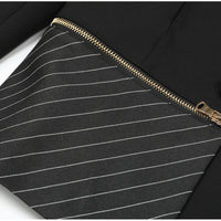 Springautumn Fashionable Patchwork Blazer For Women