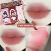 Kobeleen Cloud Bear Lip Lacquer Matte Velvet Matte Waterproof