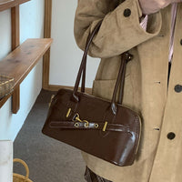 Retro Portable And Stylish Shoulder Bagcrossbody Bag