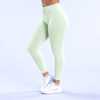 Pleating Hip Lift Low Waist Fitness Seamless Yoga Trousers