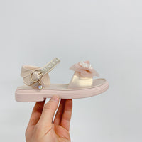 Sweet Pearl Bow National Style Princess Sandals