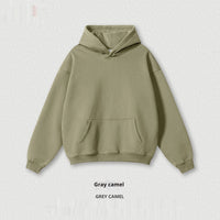 Casual Basic Style Hooded Sweatshirt And Sweatpants Sports Men