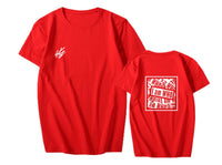 Straykids combination I am WHO should support clothes men and women with short-sleeved T-shirts