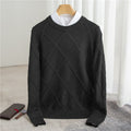 Fashion Woolen Sweater Men's Solid Color
