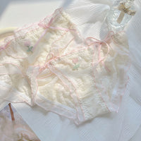 Japanese Sweet And Pure Desire Style Lace Underwear For Women