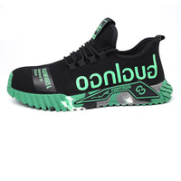 Breathable Flyknit Kevlar Midsole Safety Shoes