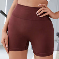 Outdoor Seamless Yoga Shorts Hip Lifting Fitness