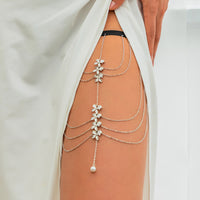 Multi-layer Chain Star Leg Ring Thigh Chain