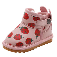 Baby's snow boots girl baby winter thickened cotton shoes