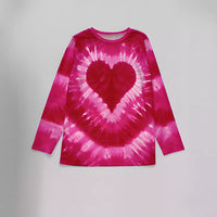 Women's Top Leisure Printed Round Neck Long Sleeve T-shirt