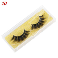 Mink Eyelashes 25mm Wispy Fluffy Fake Lashes