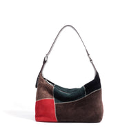 Cortical Women's Spliced Casual Crossbody Bag
