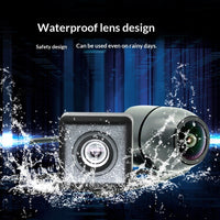 High-Definition 720P Split-Type Waterproof Dual-Lens Motorcycle Dash Cam