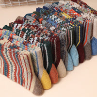 5-10 Pairs Retro Thick Line Men's Stockings Autumn And Winter Warm