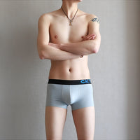 Summer New Ice Silk Boxer