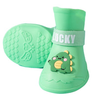Medium And Large Dog Rain Shoes Waterproof And Anti-slip Dog Shoes
