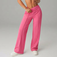 High-waisted Loose-fitting Wide-leg Womens Sweatpants