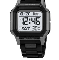 Mens Electronic Watch Outdoor Luminous Sporty And Waterproofperfect For Students