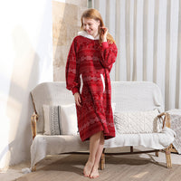 Coral Fleece Suit Nightdress