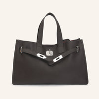 Genuine Leather Women's  Large Capacity Portable Crossbody Shoulder Bag