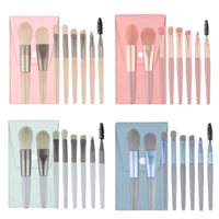 Eight Macaron Makeup Brush Eye Detail Set