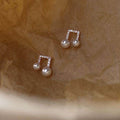 Movement Notes Pearl Earrings Women