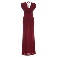 Women's Elegant Sophisticated Solid-Color Dress