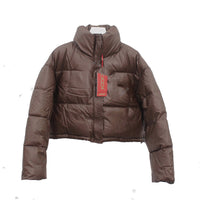 Down Jacket Women's Short Stand-up Collar Thick