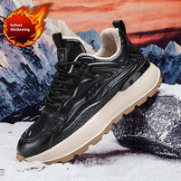 Comfortable Soft Bottom Waterproof Leather Surface Sports Casual Shoes
