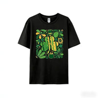 Lucky Clover Shirt Top Womens