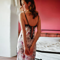 Sexy suspender nightdress