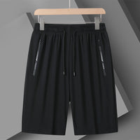 Fashion Ice Silk Men's Loose All-matching Pants