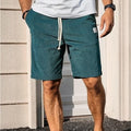 Men's Casual Sports Corduroy Breathable Shorts