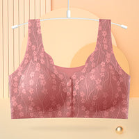 Front Button Aging-free Underwear For Middle-aged And Elderly Mothers
