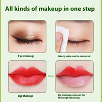 30 Pieces Avocado Makeup Remover Wipe Disposable