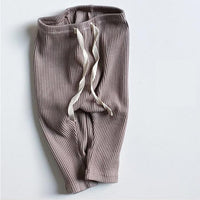 Knitted webbing big PP pants